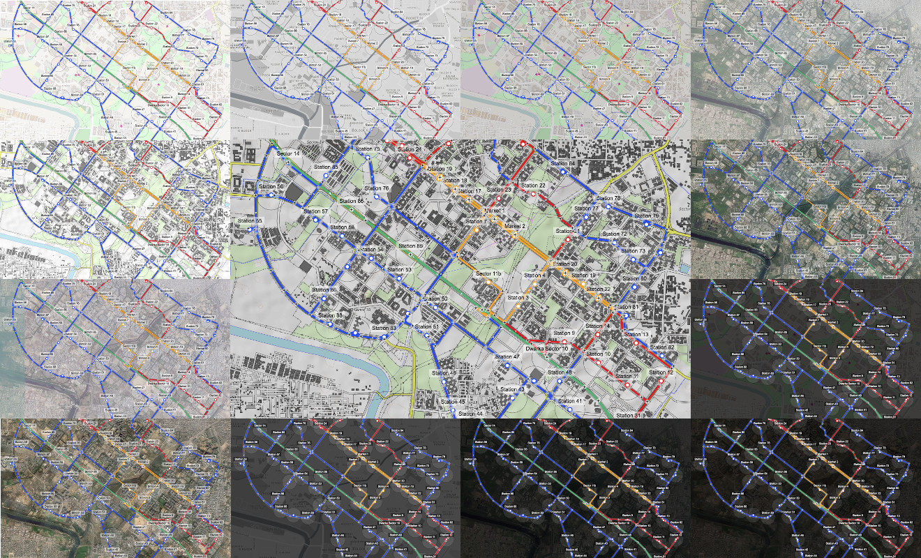 Map customisation