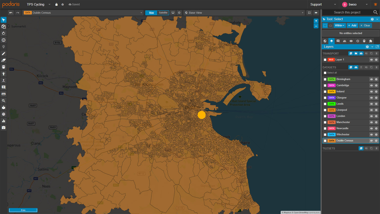 Regional census dataset