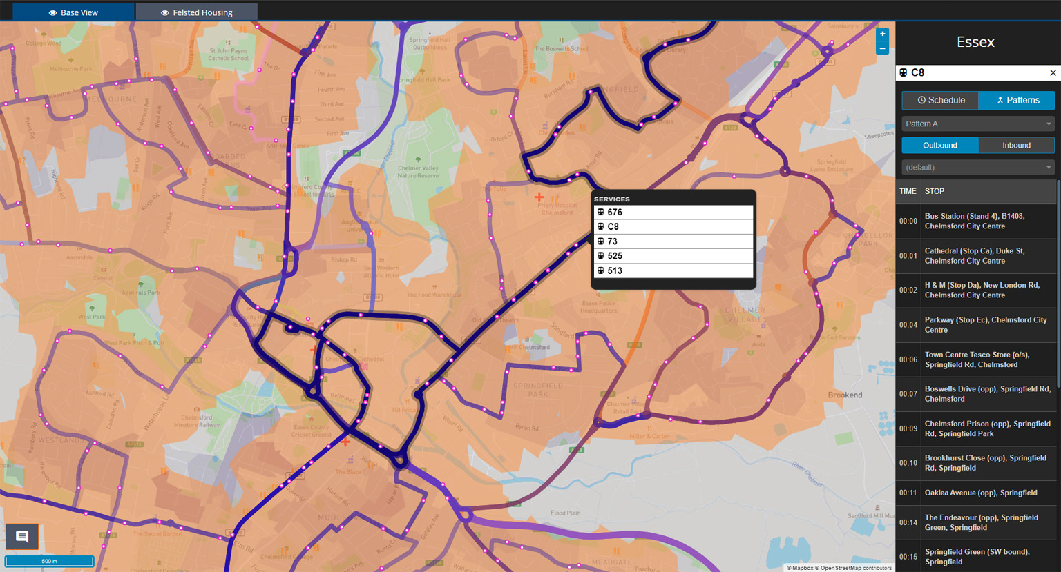 Networks can be displayed on simplified, interactive maps for stakeholder engagement and comment