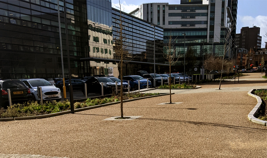 Active travel infrastructure in Leicester